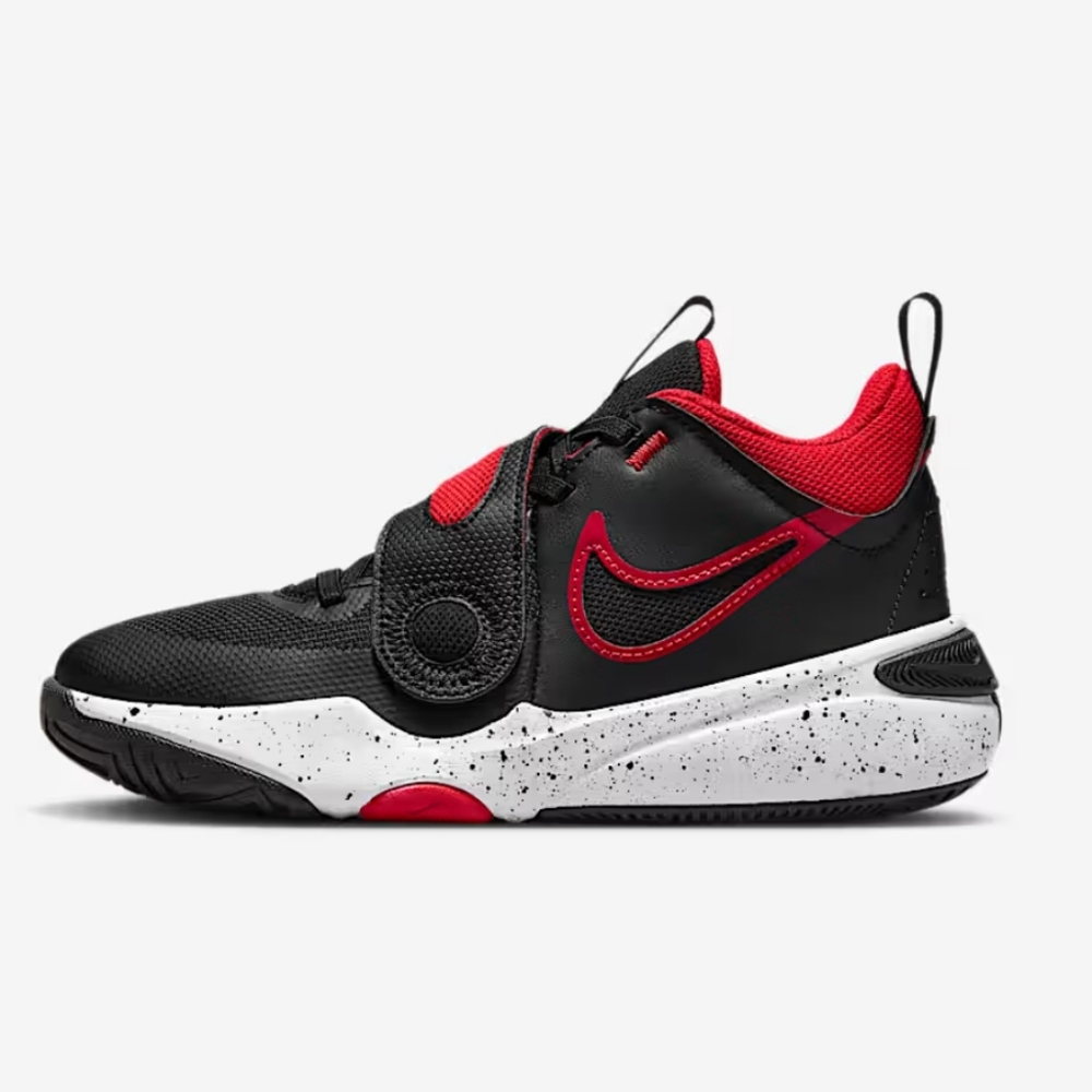 Nike Kids Sneakers Black with Red Accents